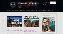 Desktop Screenshot of lustfortheworld.com